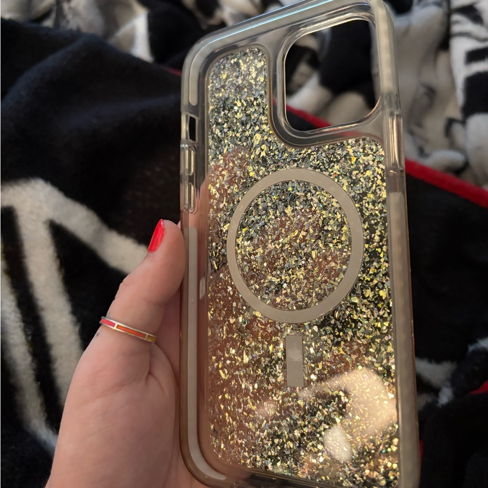 Gold Glitter Case for iPhone 13 Pro Max - Picture 3 of 3